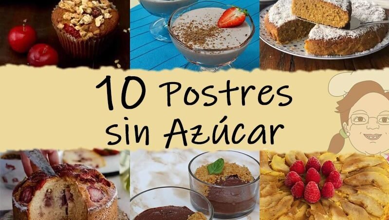 Dulces sin remordimiento.